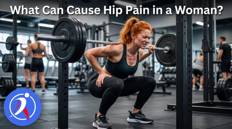 what can cause hip pain in a woman